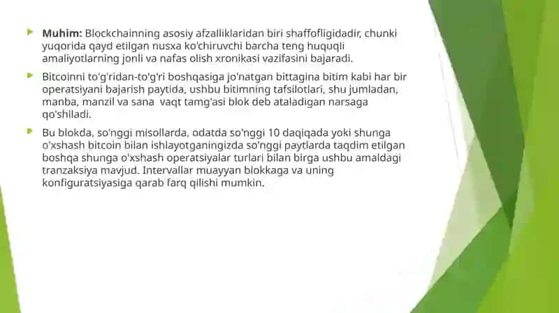 BLOCKCHAIN TEXNOLOGIYASI 4