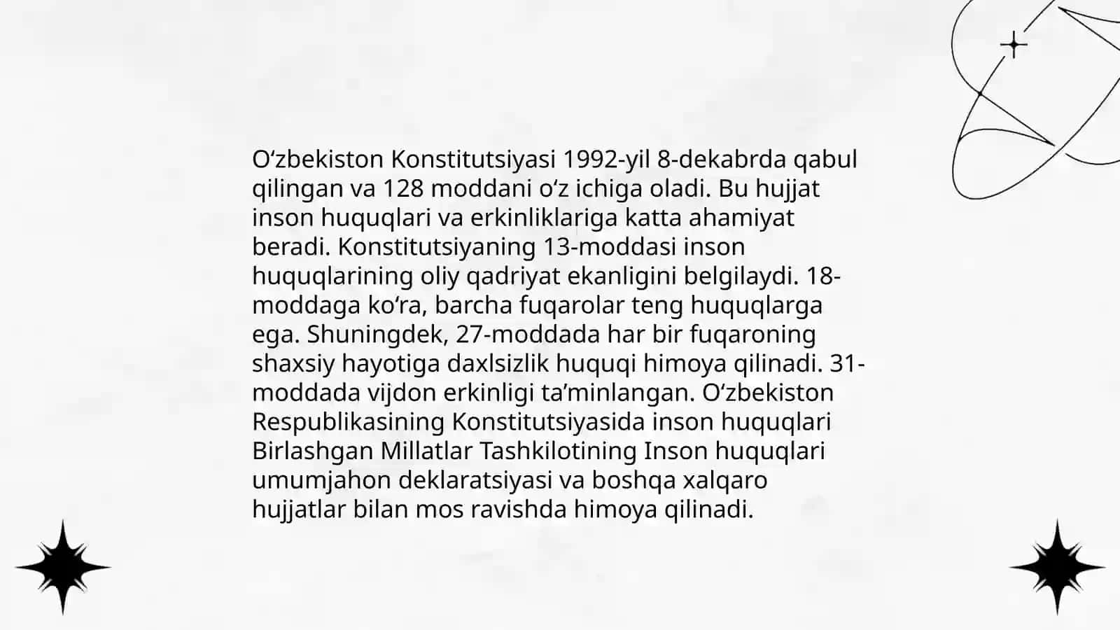 Inson huquqlari bo'yicha milliy qonunchilik 4
