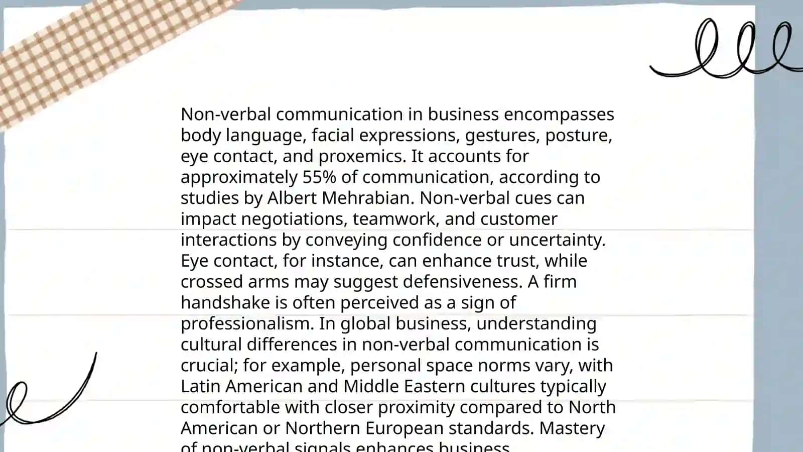 Business communication 4