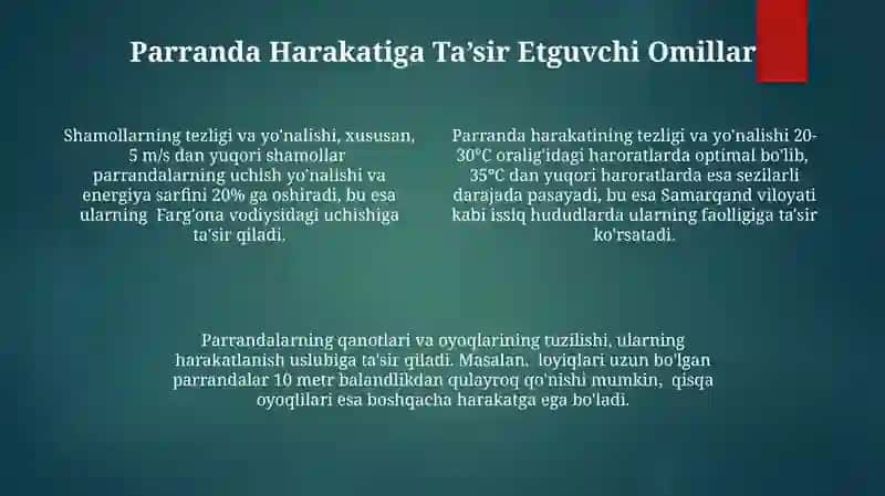 Parrandalarning harakat organlari 4