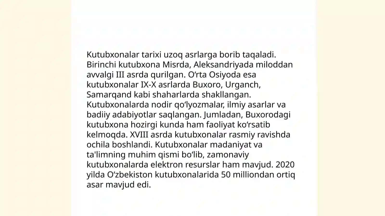 Kutubxona web -saytida joylashtirish uchun hujjatlarni tayyorlash 4