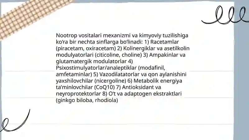 Nootrop vositalari 4
