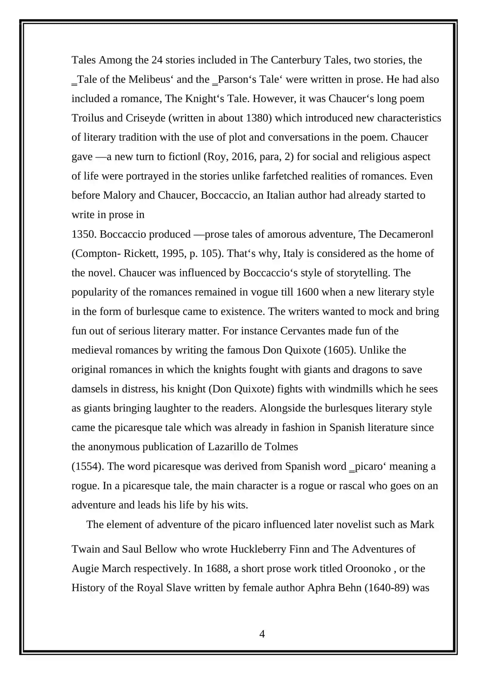 English Romances in 18th Century 4