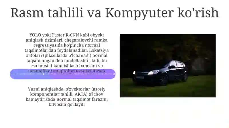 Normal taqsimlanish nazariyasining amaliy jihatlari 4