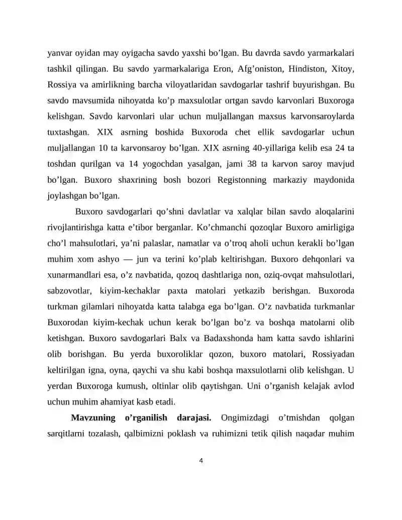Mangʻitlar davrida Buxoro amirligining siyosiy tizimi 4