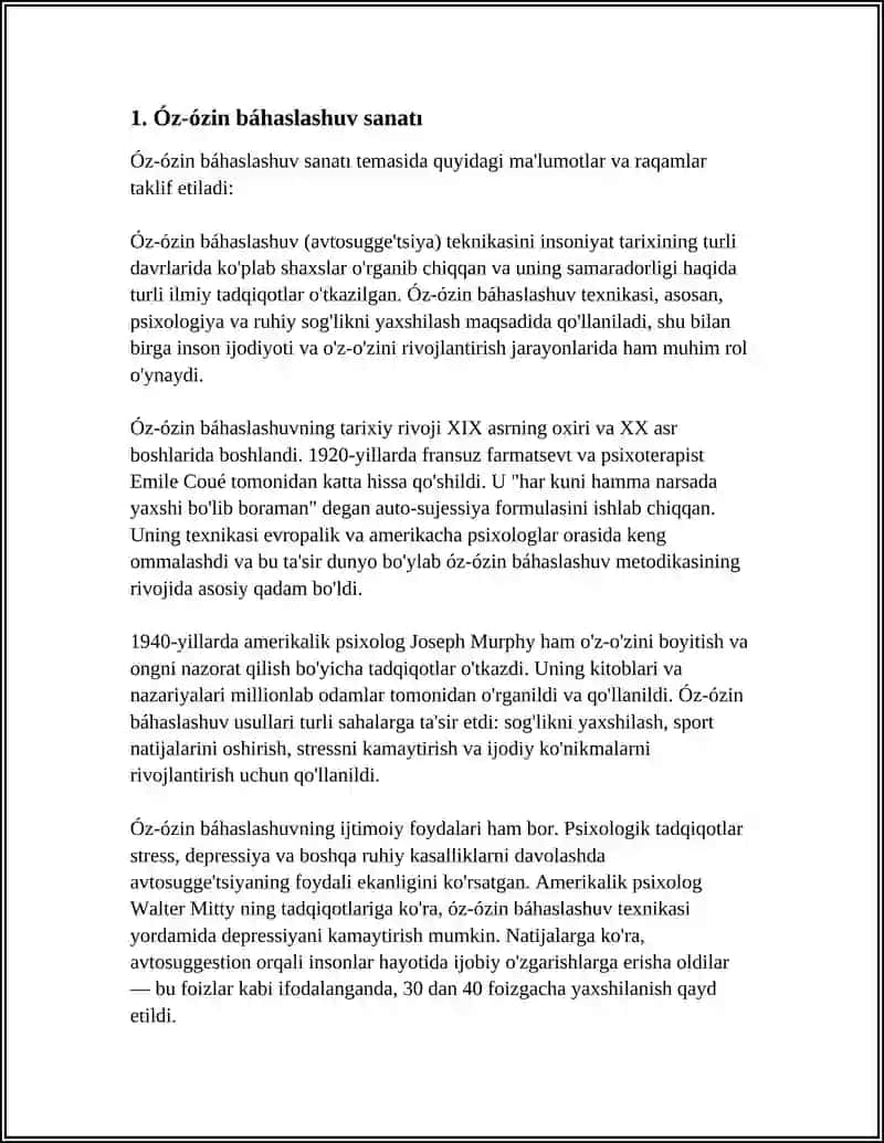 ÓZ-ÓZIN TÁRTIPKE SALIWSHI SHEŃBERSIMON KESILISPELER 4