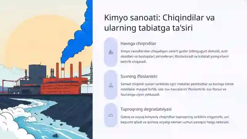 Tog’-kon, Kimyo, Metallurgiya Sanoati va Atrof-muhit Muhofazasi 4