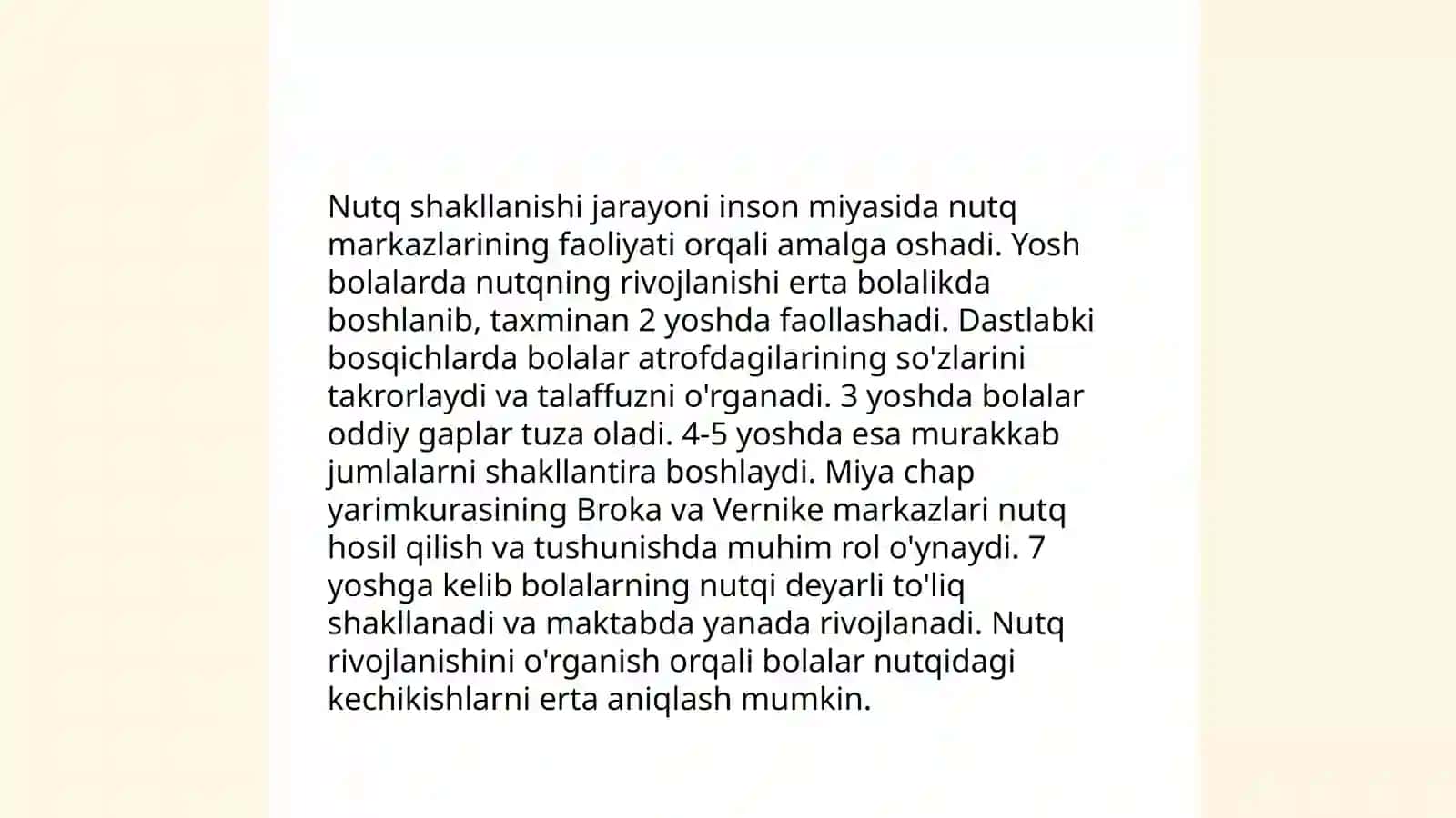 Nutq o'stirish nazariyasi va metodikasi fanining maqsad va vazifalari 4