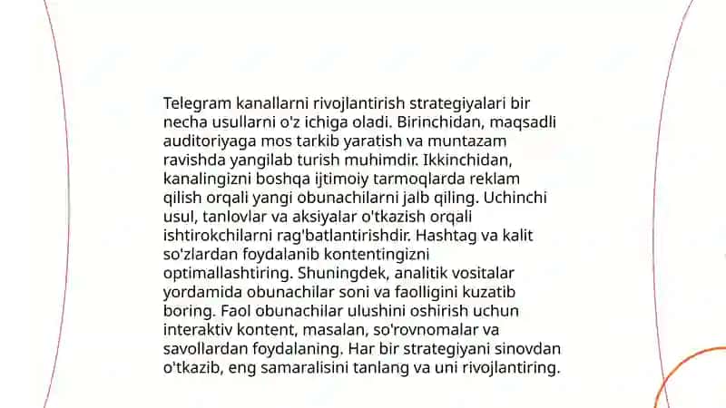 Telegram fishkalari va ulardan keng koʻlamda foydalanish 4