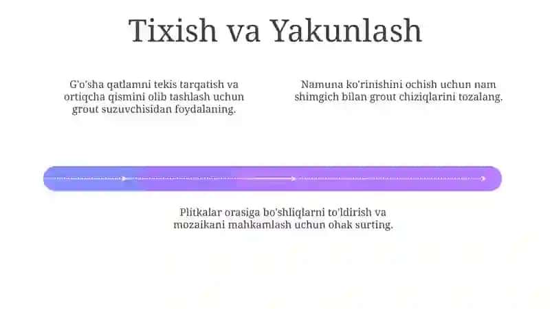 Mozaika yasash 4