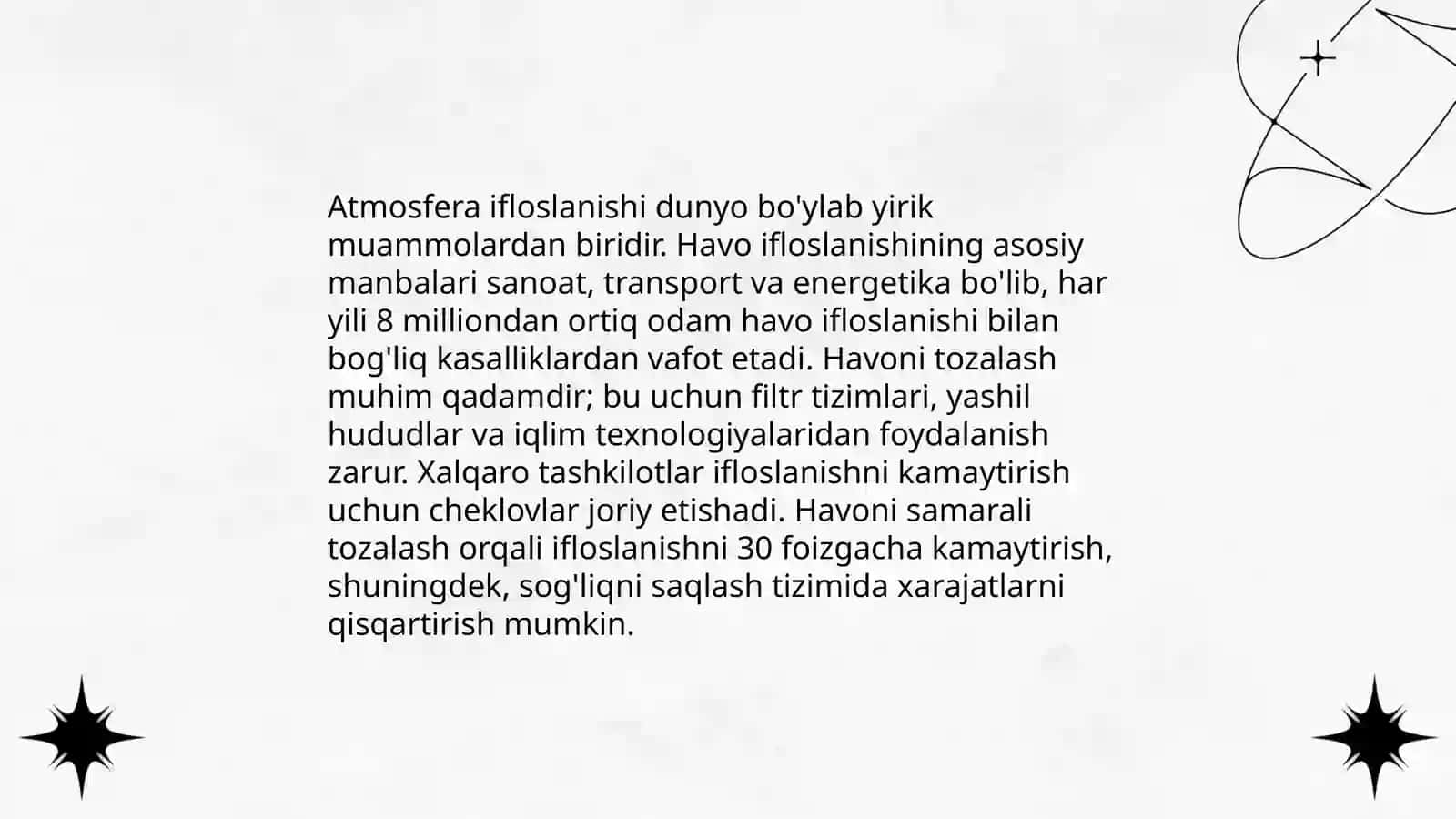 Ekologiya Naxliev Ozodbek 4