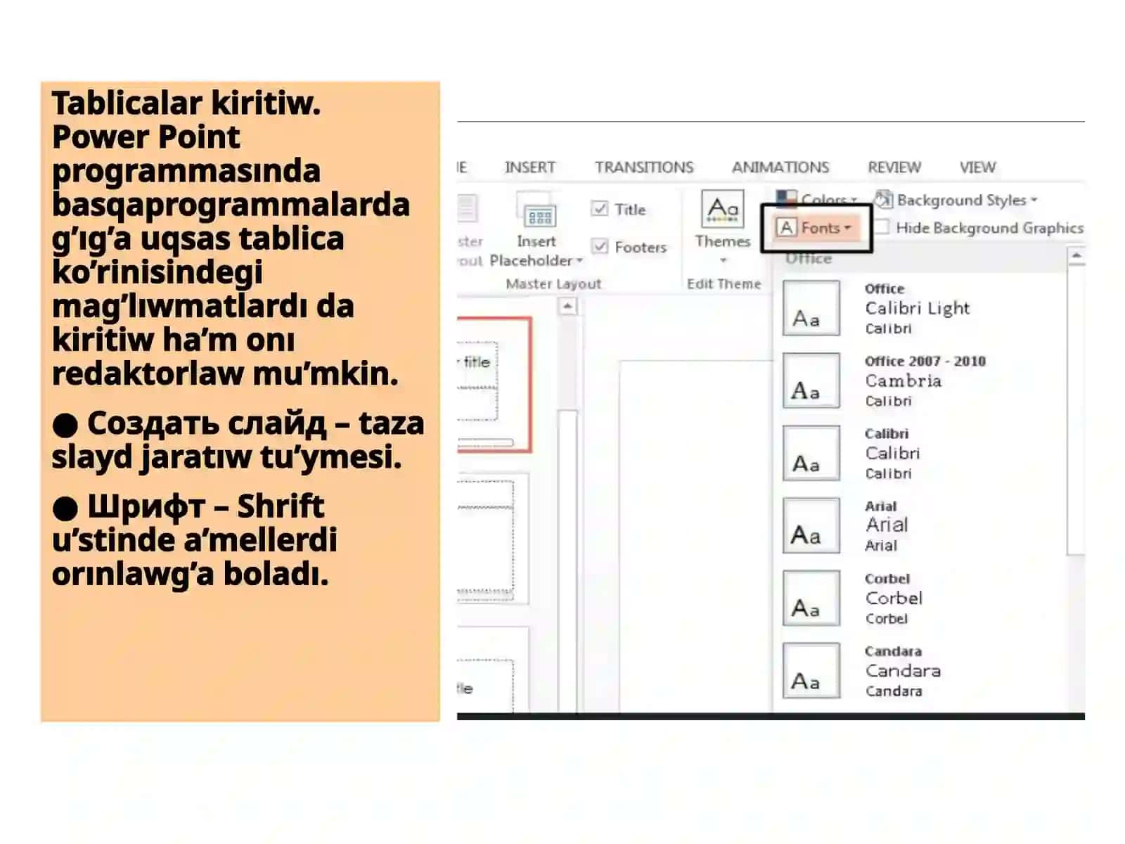 Xabar ham axborot texnologiyalari fanining o'zbetinshe jumisi 4