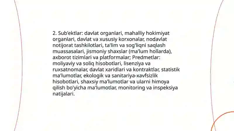 Axborotni majburiy taqdim etish 4