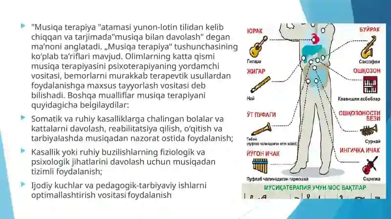 Art-terapiya turlari,o’zaro ta’sir va faoliyat usullari 4