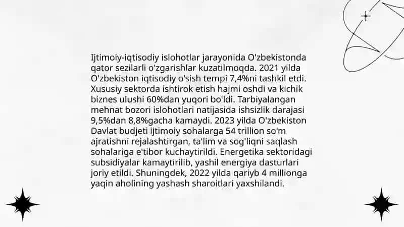 Mustaqillik yillarida davlat boshqaruvi tizimida amalga oshirilayotgan islohotlar 4