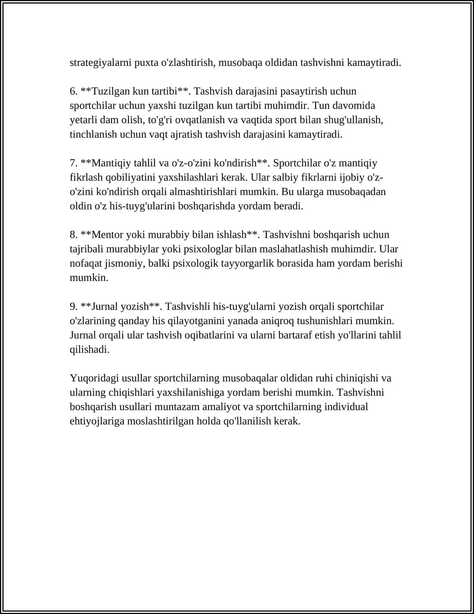 SPORTCHILARNI MUAYYAN MUSOBAQALARI PSIXOLOGIK TAYORLASH 4