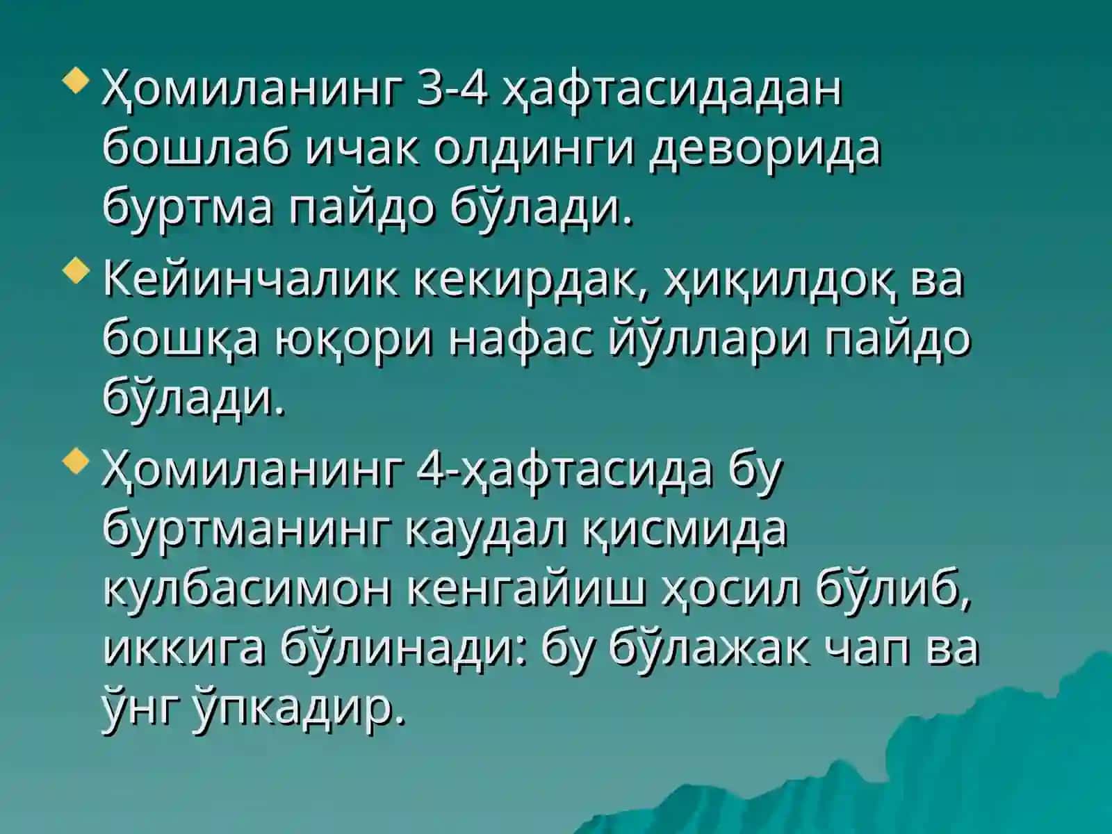 Болаларда нафас олиш системасининг анотомо физиологик хусусиятлари 4