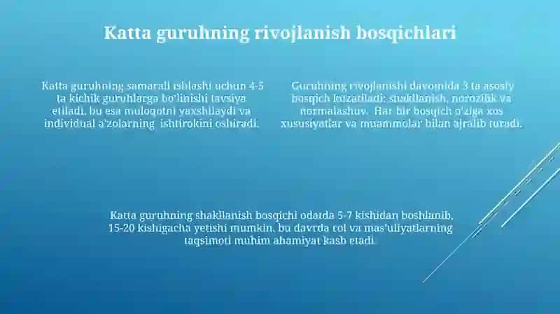 Katta Guruh Tushunchasi 4