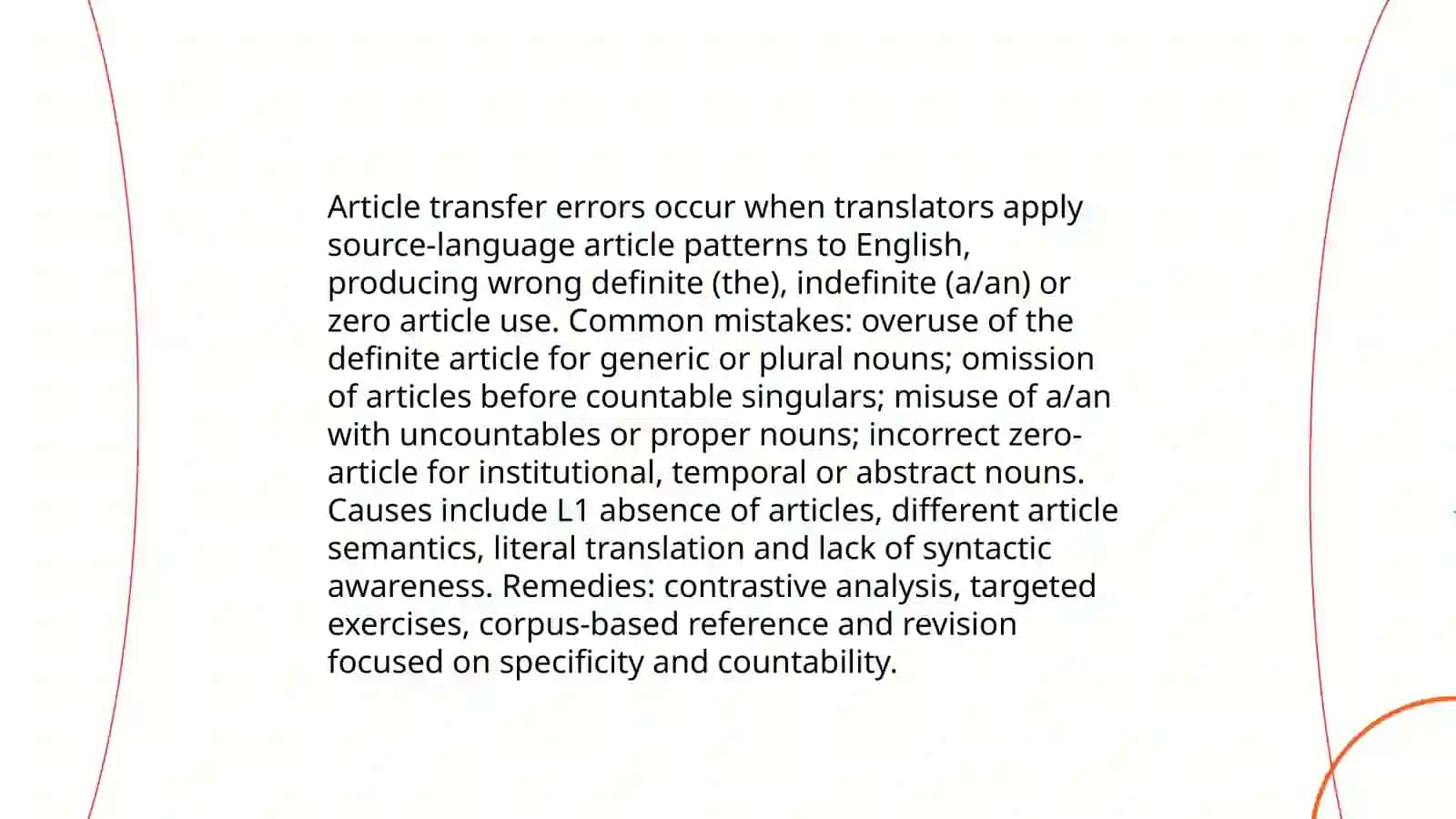 Grammar problems of translation 4