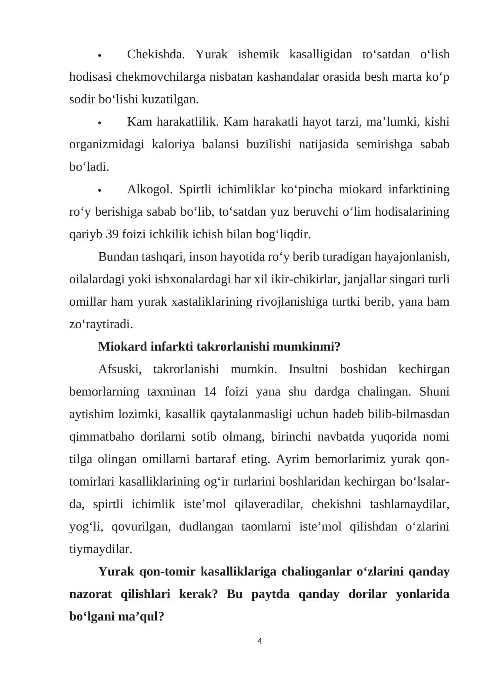 Infarkt miokart kassaligidan so`ngi holatida davolash jismoniy tarbiyasi 4