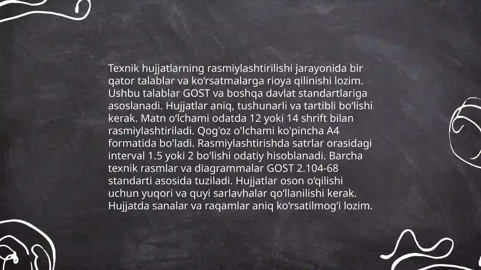 Avtomobil texnikalarini zavodga qabul qilish zavodda ishlab chiqiladigan hujjatlar 4