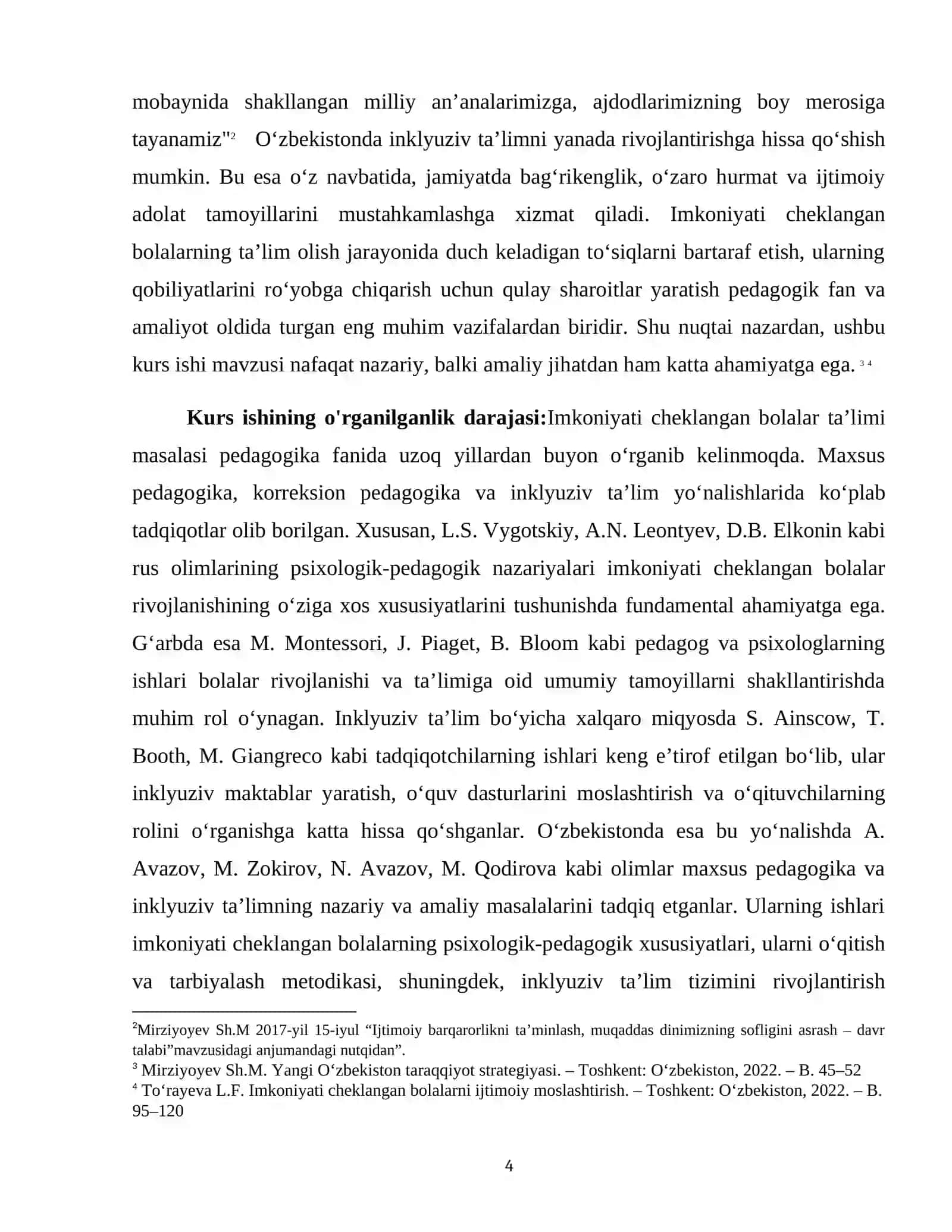 Imkoniyati cheklangan bolalar ta’limini tashkil etishning pedagogik asoslari 4