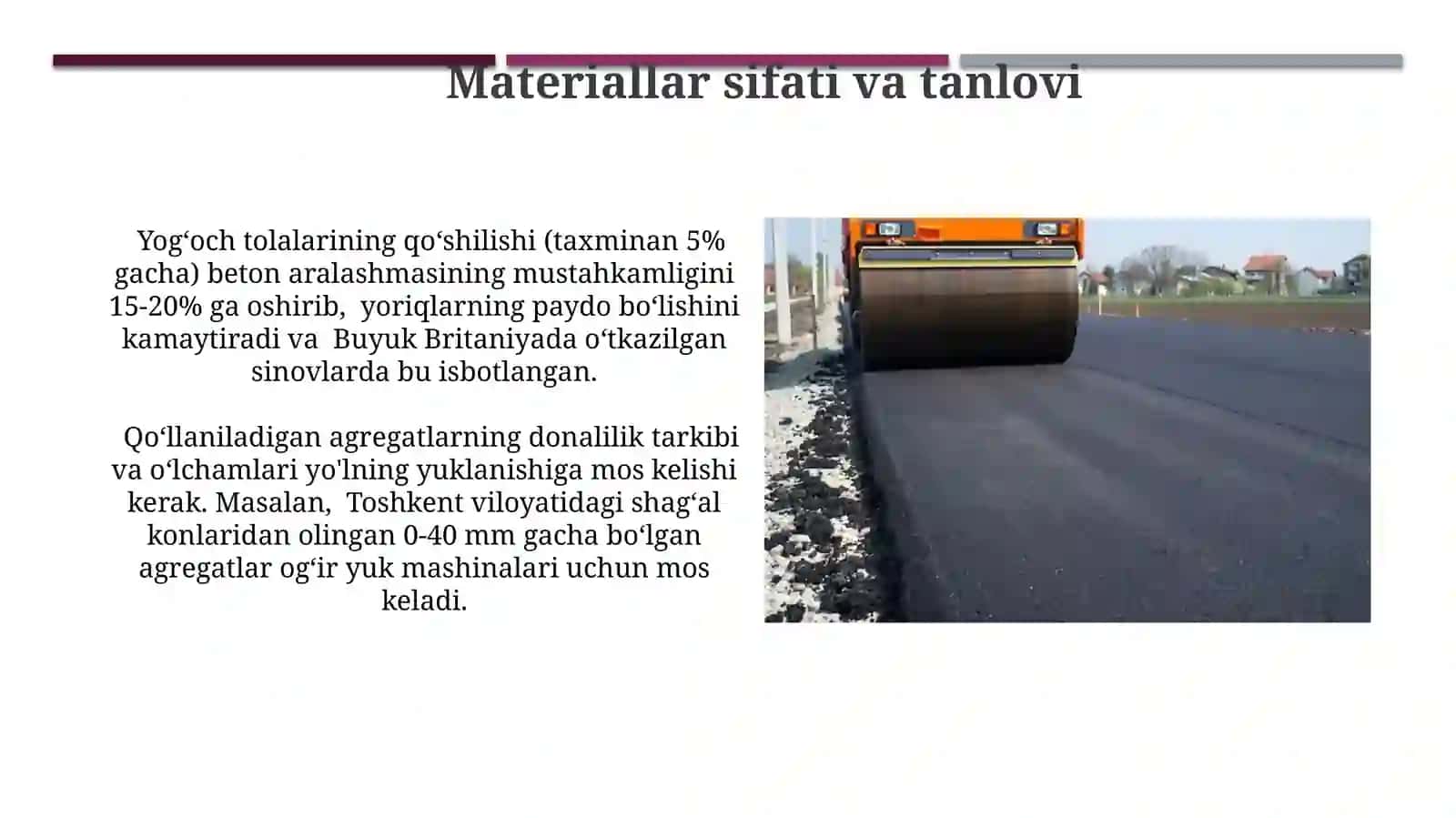 Beton yo'l qoplamalari 4