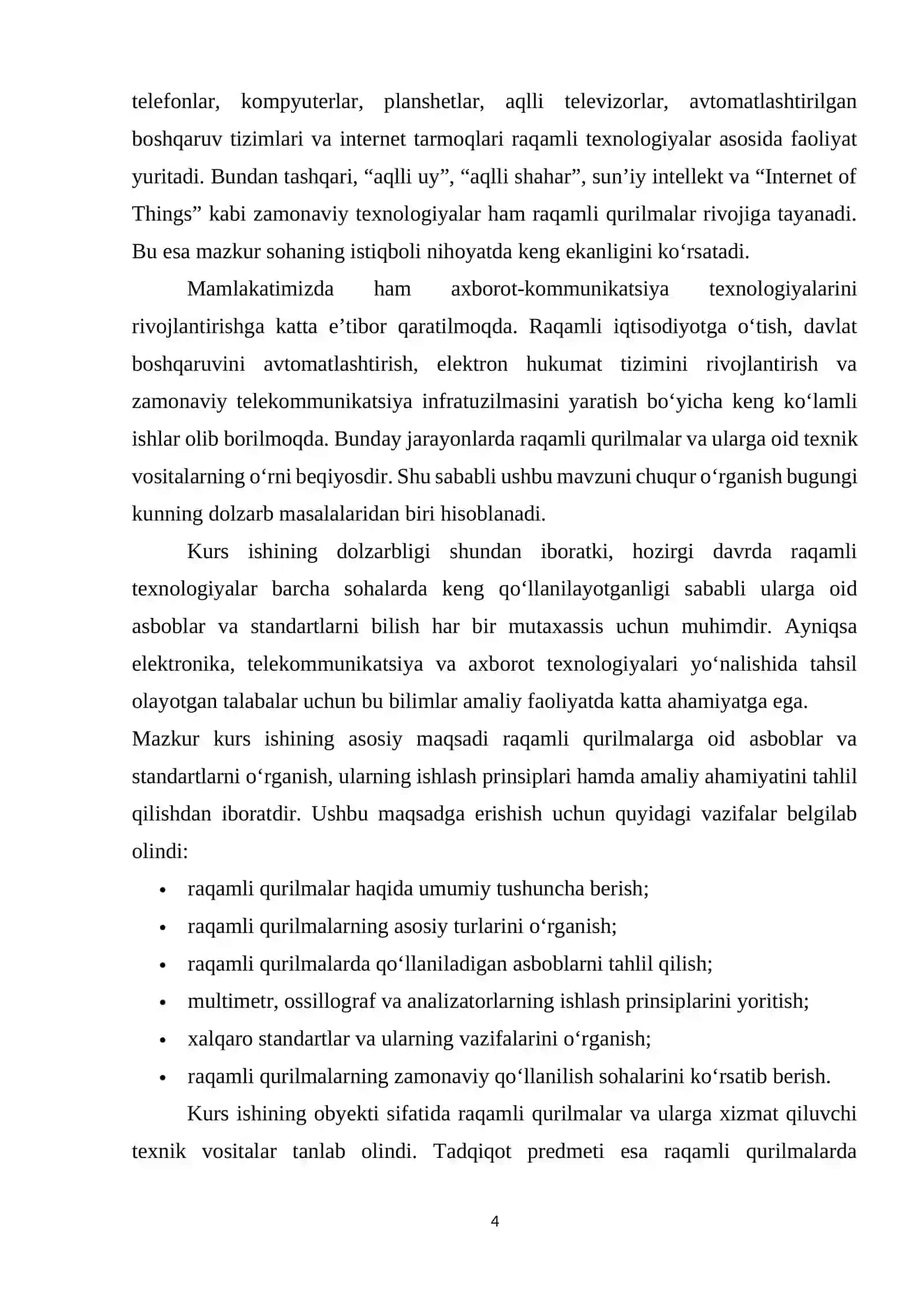 Raqamli kurilmalarga oid asboblar va standartlar 4