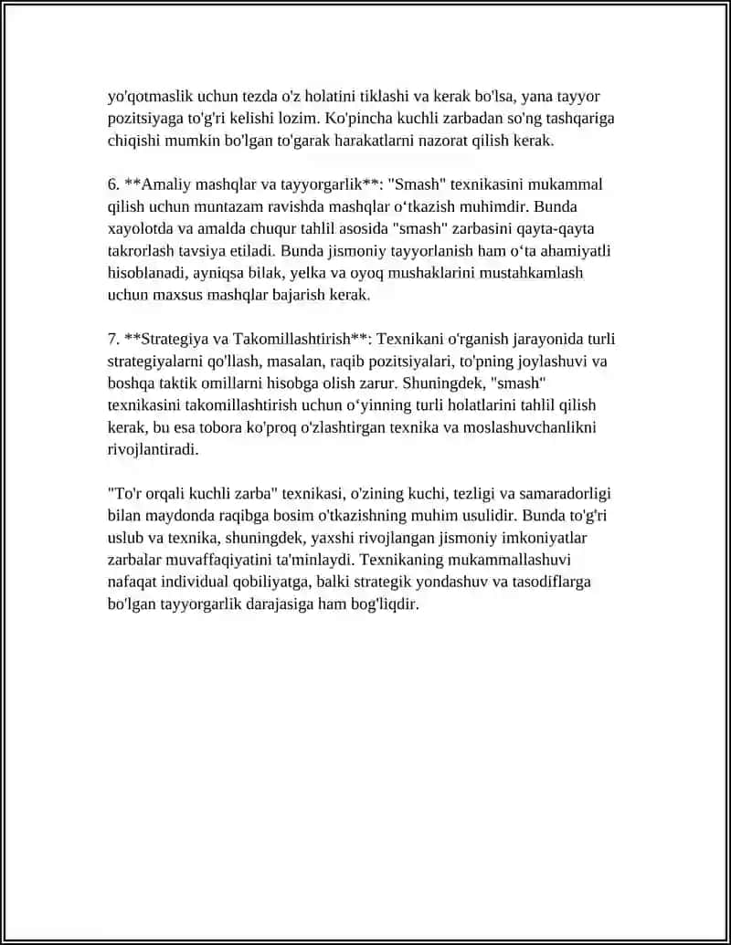 TO'R ORQALI XUJUM ZARBASI USULLARI 4