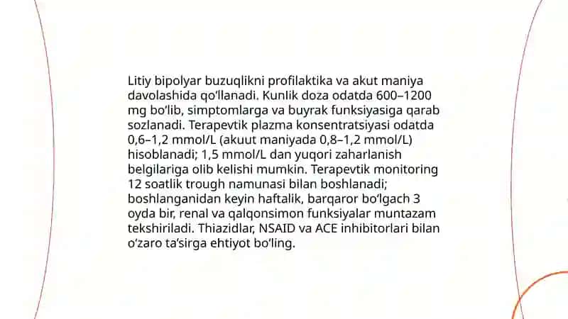 Kationni Tibbiyotda Qo’llash 4