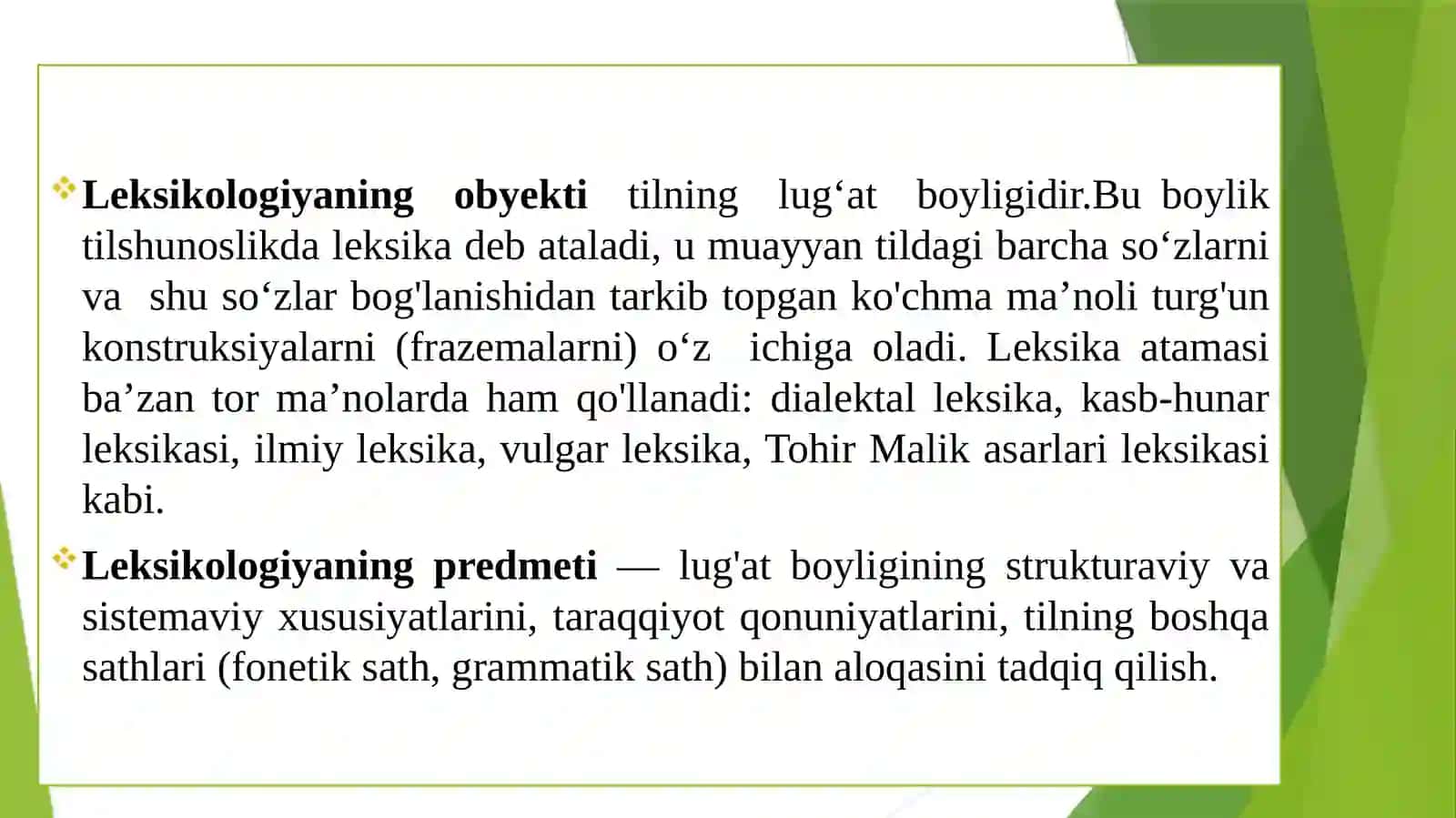 O‘ZBEK TILINING SOHADA QO‘LLANILISHI3-mavzu 4