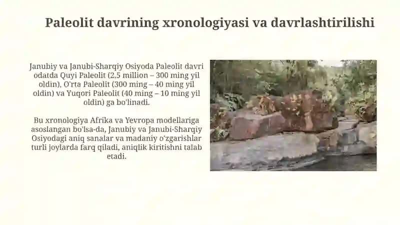 Janubiy va Janubiy-Sharqiy Osiyo paleoliti tosh industriyasi 4