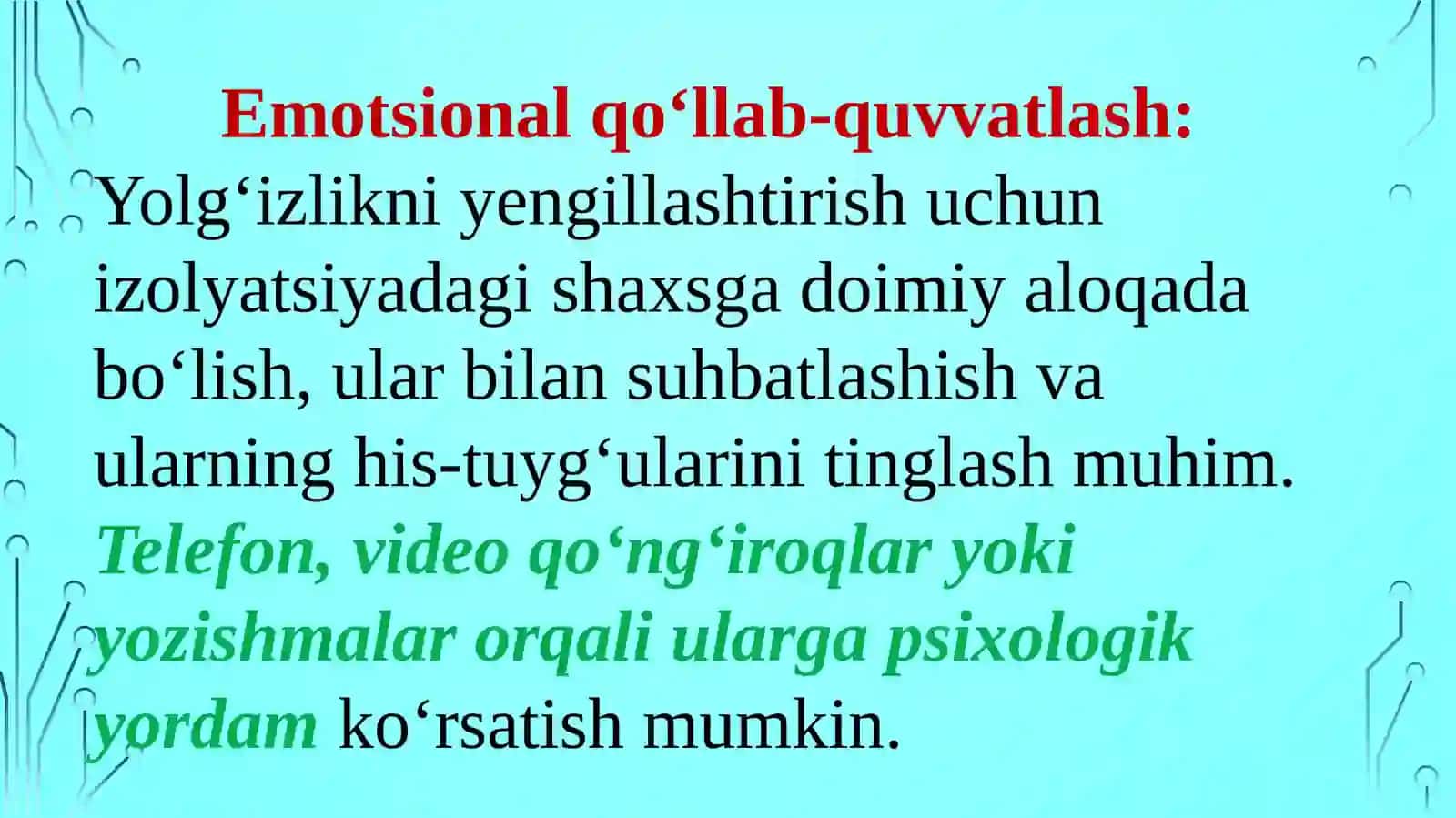 Epidemiyapandemiyaholatidaaholigaruhiy-ijtimoiyyordam 4