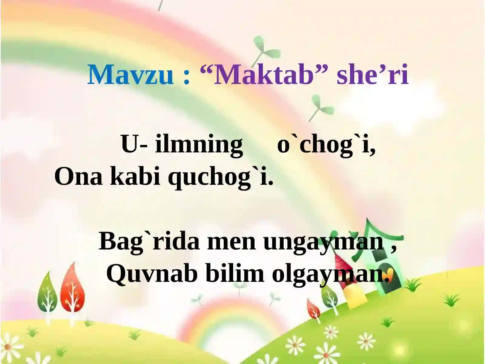 “Maktab” she’ri 4