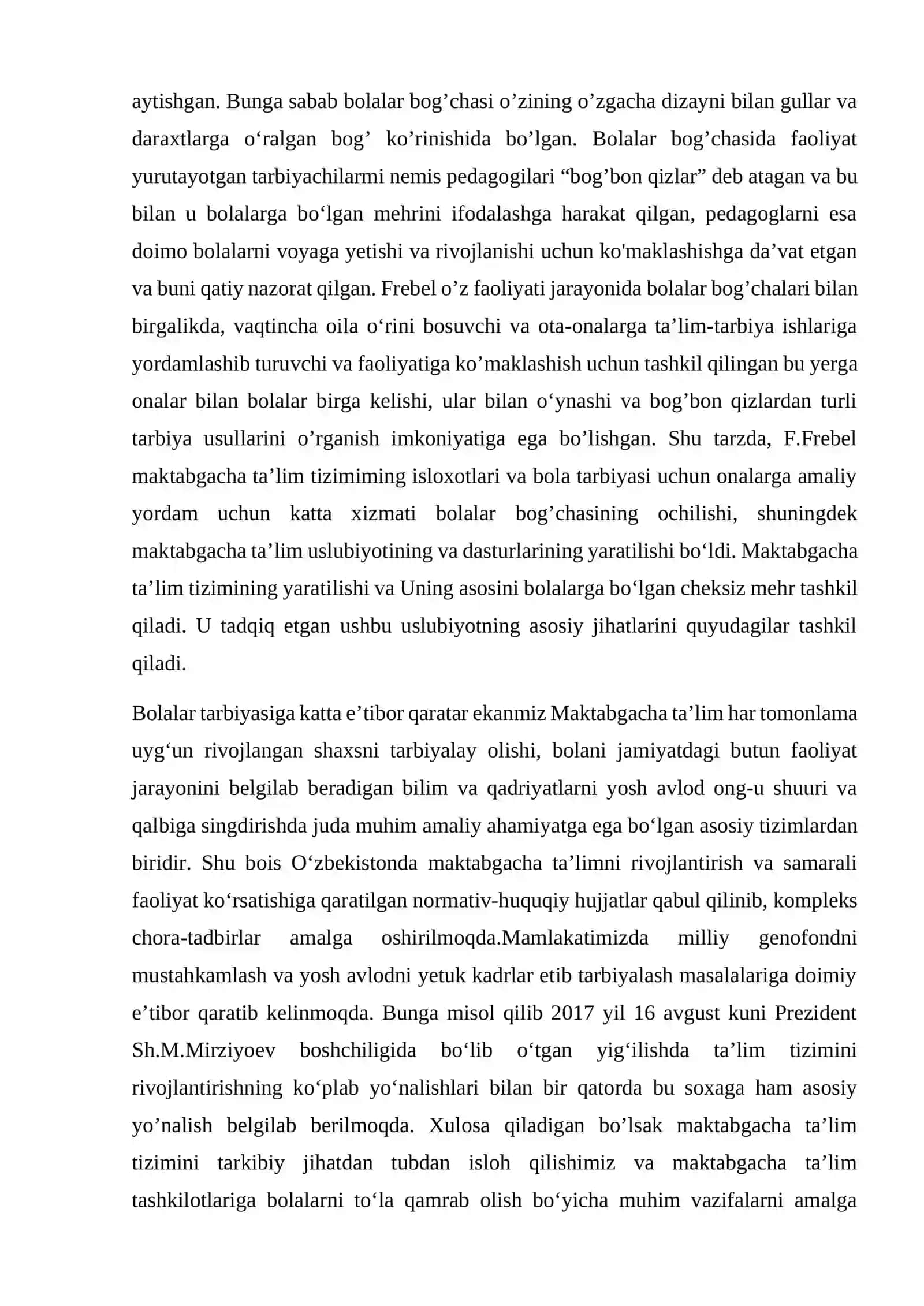 Maktabgacha ta’lim tashkiloti ta’lim jarayonining maqsad va tamoyilllari 4
