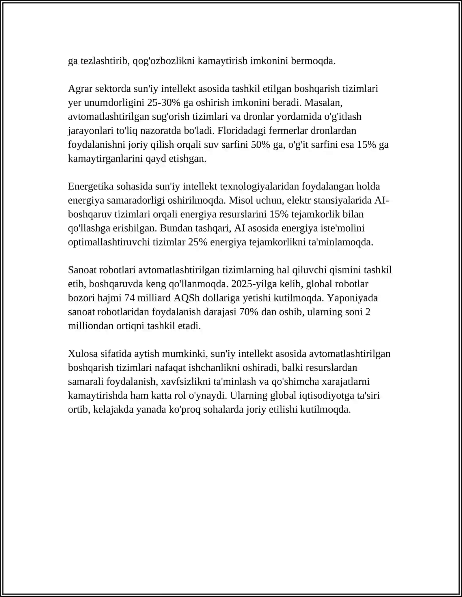 AVTOMATLASHTIRILGAN BOSHQARISH TIZIMLARINING ZAMONAVIY TURLARI 4