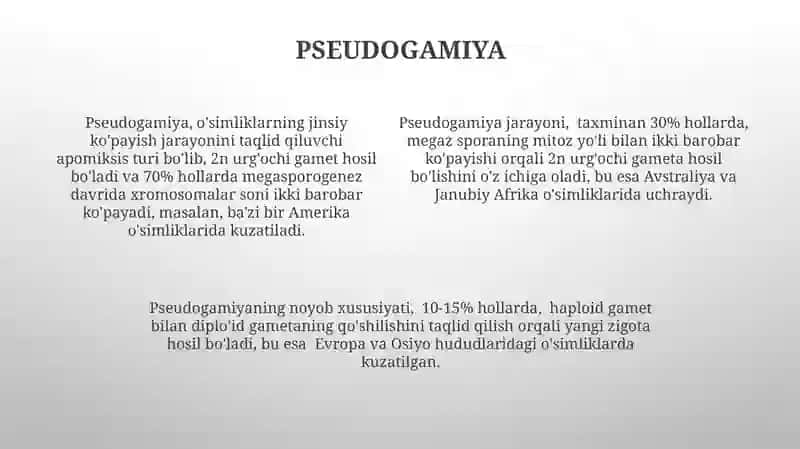 Apomiksiz klassifikatsiyasi 4