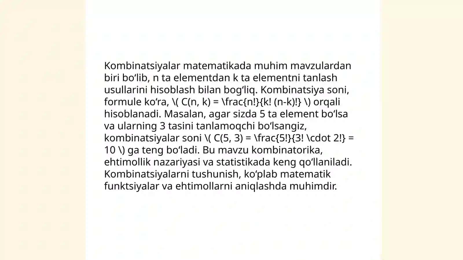 Permutatsiyalar 4