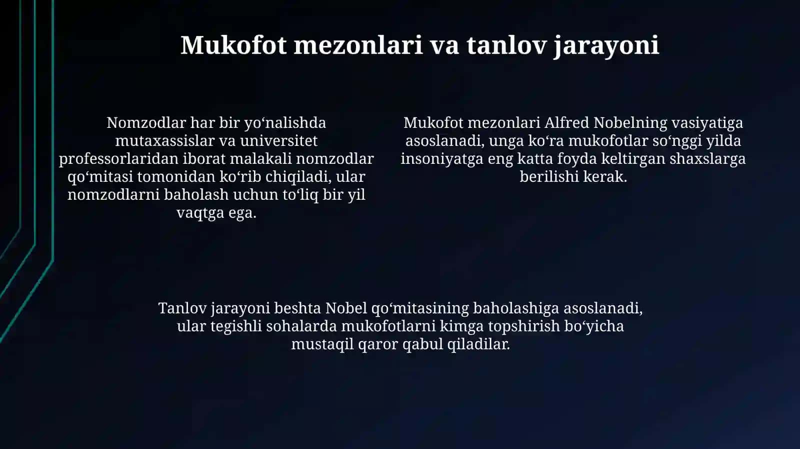 Nobel mukofoti 4