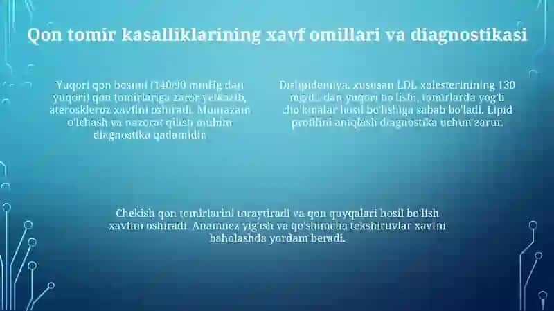Yurak-qon tomir kasalliklari 4
