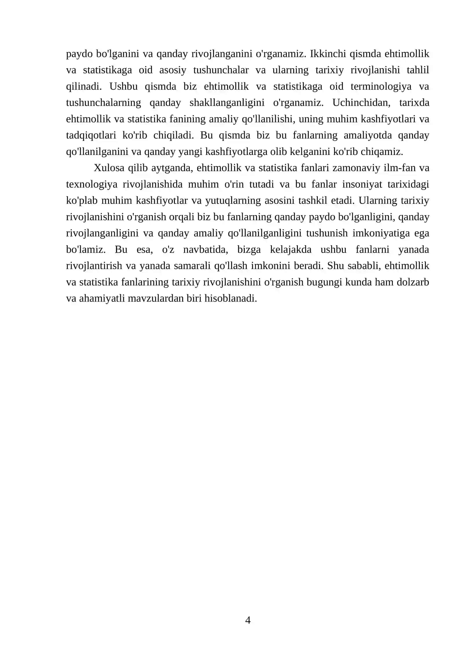 Ehtimollik va statistika fanidan tarixiy maʼlumotlar 4