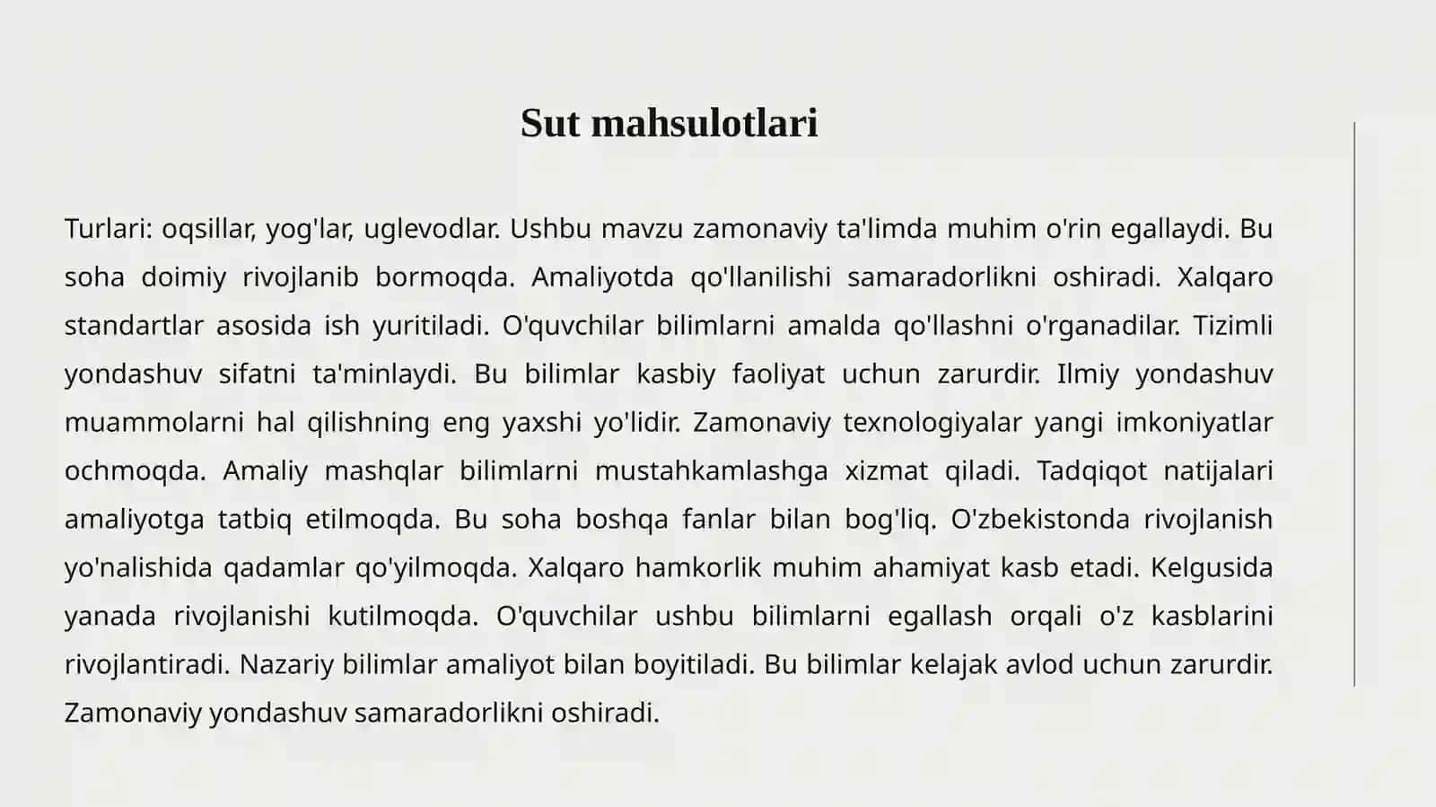 Oziq-ovqat mahsulotlari 4