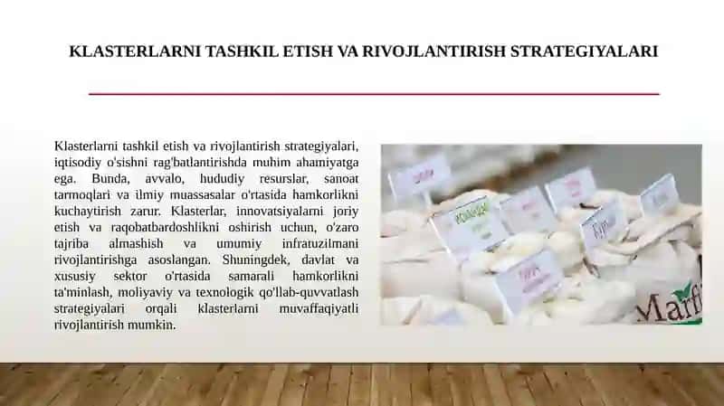 Klaster haqida tushunchalar. 4