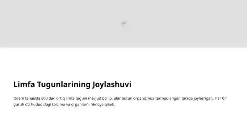 Limfa Tugunlari Guruhlari: Tuzilishi va Ahamiyati 4