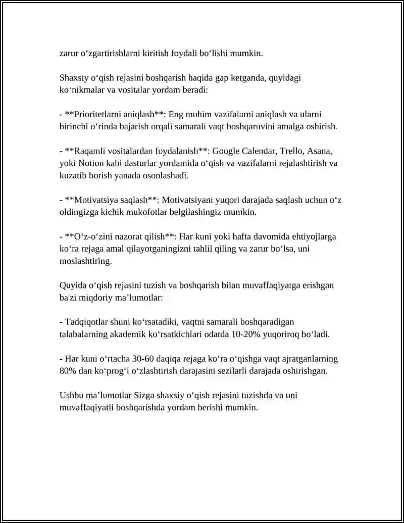 SHAXSIY AKADEMIK FAOLIYATI VA UNI TASHKIL QILISH VOSITALARI 4
