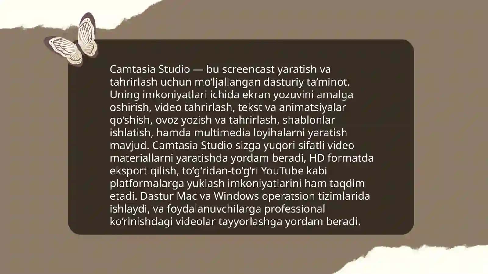 Camtasia Studio 4