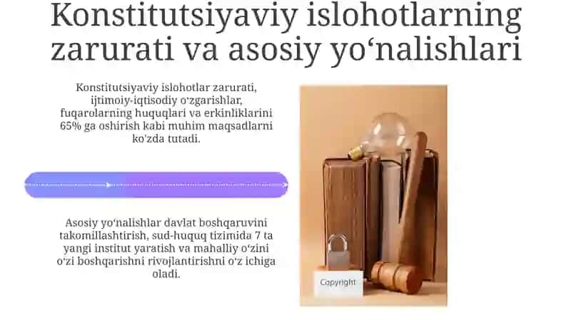 Yangi tahrirdagi Konstitutsiyaning mazmun moxiyati va qilinish bosqichlari 4