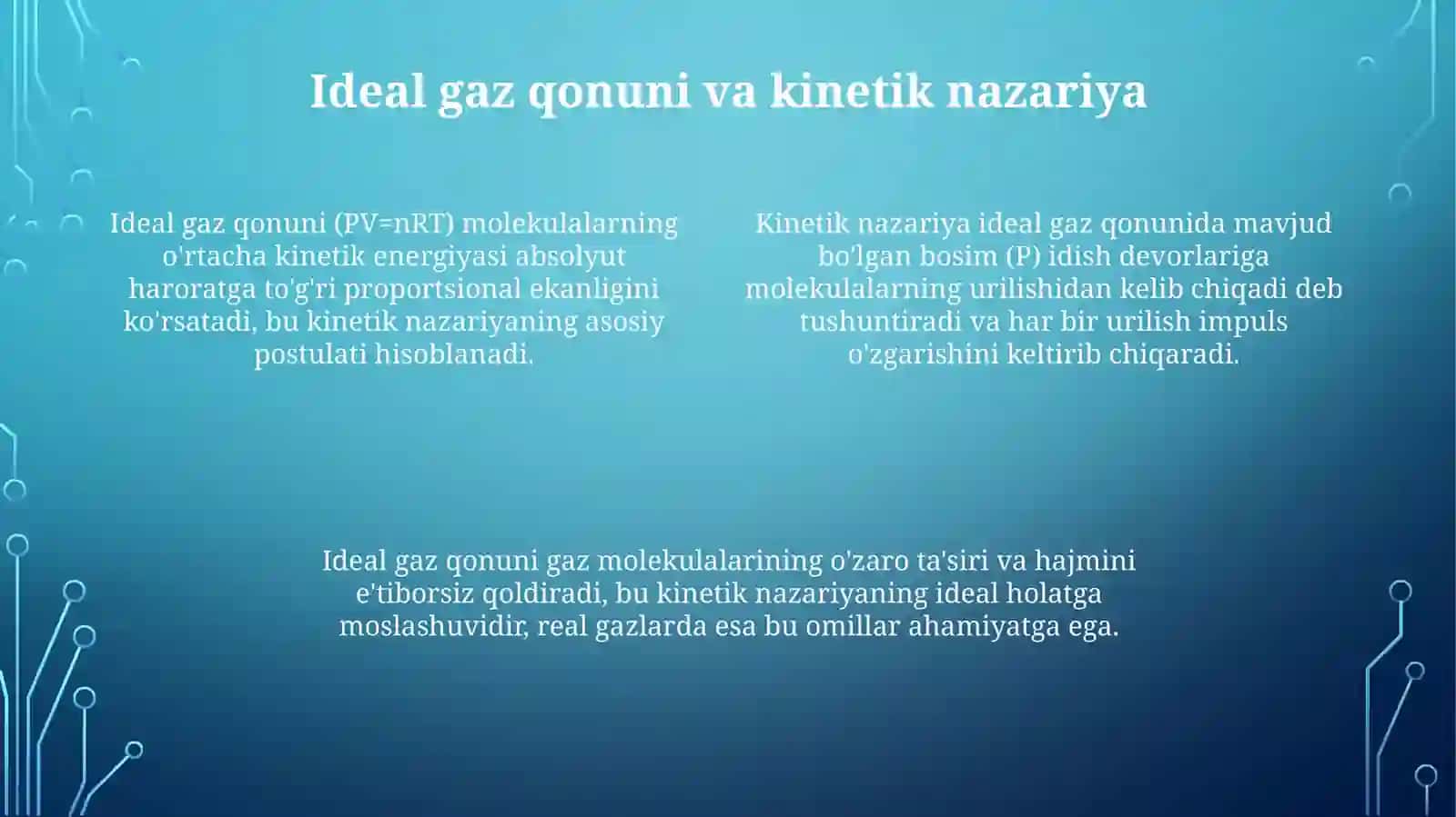 Ideal gaz 4