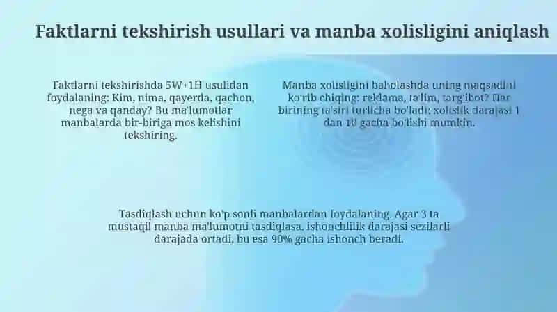 Axborotni ishonchliligi va tekshirish usullari 4