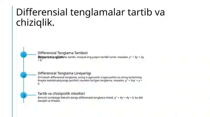 Differensial Tenglama 4